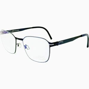 OVVO 3896 Unisex Metal Eyeglass Frame 655C Midnight Blue  51-19
